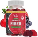 Zucchero Gratuito Prebiotici Fibre Gummies per Adulti Bambini Misto Aroma Pianta Supplemento per Donne Uomini, Regolarità Digestione Quotidiano 60 Conte (Pack of 1)