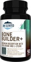 Integratore completo di calcio del costruttore di ossa. Formulato con Calcium di grado superiore -Carbonate/Hydroxyapatite/Citrate, Magnesio, Zinco, D3. Funziona in Sync per Optimum Bone Salute e Bone Forza.
