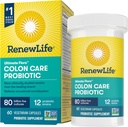 Integratore Probiotico per la cura del colon per adulti di nuova vita, Gluten, Latticini & Soy Free, 80 miliardi di CFU Per Capsule, 60 capsule (Piccola Vary)