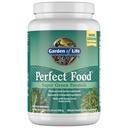 Garden of Life Perfect Food Super Green Formula - 60 Serve, 45 Superfoods, Verdi, Frutta & Veggie Succo Superfood Powder Supplement, Probiotici & Spirulina Organica per Digestione & Salute Immune