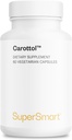 Supersmart - Carottol (Formula avanzata) - Carotenoide supplemento complesso - con Beta Carotene, Lycopene, Lutein & Zeaxanthin | Non-GMO & Gluten Free - 60 capsule vegetariane