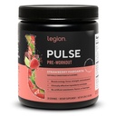 LEGION Pulse Pre Workout - Tutto naturale Nitric Oxide Preworkout Drink per aumentare l'energia, Creatina Libero, naturalmente addolcito, Beta Alanine, Citrulline, Alpha GPC (Strawberry Margarita)