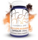 Nootropics Depot Cordyceps Mushroom Capsules |10:1 Tutto il corpo di fruttificazione estratto | 250mg | 180 Count | Cordyceps militaris