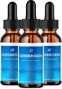 Cerebrozen Tinnitus Ear Drops - Cerebrozen 24, Cerebrozen Liquid Drops, Cerebrozen Recensioni, Cerebrozen Drops for Ear Relief (3 Pack - 180 ML)