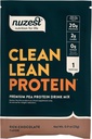 Nuzest - Pea Protein Powder - Clean Lean Protein, Premium Vegan Plant Based Protein Powder, Dairy Free, Gluten Free, OGM Free, Naturally Sweetened Protein Shake, Rich Chocolate, 1 Serving, 0,9 oz