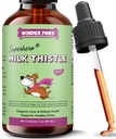 Wonder Paws Milk Thistle, Supporto per i cani, Supporta il rene Funzione per gli animali domestici, Detox, Supporto epatico, con Wild Alaskan Salmon Oil & Curcumin, Omega 3 EPA & DHA (2 Oz)