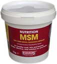 MSM (Metano di metile solfonile), Equimini, Nutrizione di cavalli, Giunti & Sinosità, 1.0kg