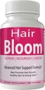 Pillole per la crescita dei capelli Blocco pelle e unghie - Advanced Unique Hair Growth Vitamins and Minerals with Biotin - Gluten Free 60 Capsules