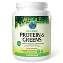 Tutta la Terra e il mare da Fattori Naturali, Proteine Fermentate Organiche & Greens, Integratore Alimentare Tutto Vegano, Non aromatizzato, 1 lb 9 Oz