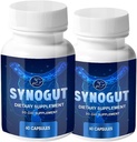 (2 Pack) Synogut - Pillole Synogut per il supporto digestivo Gut Health (120 capsule - 2 mesi di alimentazione)