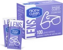 Atkins Chocolate Caramel Mousse Bar, 5 Conte + Nizza 'n Clean SmudgeGuard Lens Wipes, 100 Conte