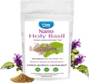 One Planet Nutrition Nano Holy Basil Powder 8 oz (227 Serve), Tulsi, Nano per l'assorbimento potenziato, Supporta lo stress sollievo & supporto immunitario, Non-GMO, Vegan, Gluten Free