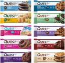 Nutrizione Proteine Bar, Assorted 10 Flavor Variety Pack - Alta Proteine, Carbo basso, Senza glutine, Keto Friendly - 2.12 Oz Bars - 12 Conte