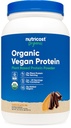Nutricost Organic Vegan Protein Chocolate Peanut Butter (2 LB) - Senza glutine, senza OGM