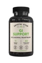 Cristallo Star GI Support Supplemento (60 capsule) – Herbal Gut Health Supplemento Che lenisce occasionalmente bruciore di stomaco e supporta il Reflux acido – Ginger, Slippery Elm Bark & Betaine HCL – Non-OGM