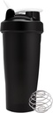 Protein Shaker Bottiglia per Palestra - Pre Workout Protein Drink Shaker Cup 20 Fl oz, Lavastoviglie Sicuro, BPA & Phthalate Free Shaker Bottiglia Blender, Gym Shaker per Protein Shake - Nero o Bianco (colore Random)