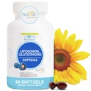 Nucleo Med Scienza Liposomal Glutathione Supplemento (500mg, 60 Softgels) - Setria puramente ridotta con Phospholipid Complex - Integratore antiossidante per l'energia e la pelle