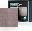 EVERLIT AG Silver Calcium Alginate Wound Dressing | Absorbent Non-Stick Sterile Dressing Pad | Gentle Hemostatic Gauze with Natural Gelling Fiber for Wound Care (4" x 4" | Confezione da 10)