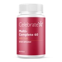 Celebrare le vitamine Multi-Completo, 60 mg di ferro – Multivitaminico bararico giornaliero per i pazienti di chirurgia della manica Gastrectomy e Gastric Bypass – Vitamine e minerali essenziali (60 capsule)