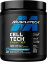 Creatina polvere | MuscleTech Cell-Tech Creactor | Creatina HCl Formula | Muscle Builder per uomini e donne | Creatina HCl + Free-Acid Creatine | Integratori di creatina | Blue Raspberry Blast, 120 Servings