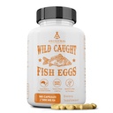 Integratori ancestrali Uova di pesce pescato selvatico, 2400mg, supplemento Omega-3 Supporta il cervello, il cuore, la fertilità e la salute infiammatoria, tutta la fonte alimentare di vitamina D, K2, e A, non OGM, 180 capsule