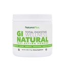 Natures Plus GI Natural Drink Powder - 6.14 Ounce, Polvere vegetariana - Integratore alimentare per Total Digestive Wellness - Probiotici, Prebiotici, Enzimi - Gluten-Free - 30 Serve