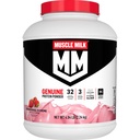 Polvere proteica genuina del latte del muscolo, fragole 'N Crème, proteina 32g, 4.94 Pound