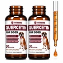 Quercetin for Dogs | Dog Allergy Relief | Quercetin for Dogs Allergies | Dog Allergy | Quercetin | Dog Allergy Support | Quercetin Dog Allergies | Quercetin Supplements | Bacon Flavor (2 Pack)