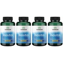 Swanson Inositol 650 Milligrammi 100 Capsule (4 Confezione)