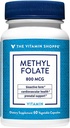 La vitamina Shoppe Methylfolate per la salute delle donne - supporto prenatale & sviluppo del bambino - 800 MCG (60 capsule vegetali)