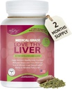 Dr. Liz Cruz Love Thy Liver - Detox e Riparazione del fegato, Integratori del fegato con enzimi, erbe, & ingredienti nutrienti, Integratore di salute del fegato in capsule vegetali, 60 conteggi