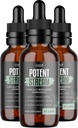 PotentStream Drops - Formula originale, Integratore liquido naturale con estratti vegetali | 100% naturale, Made in USA, Alimentazione 3 mesi