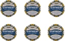 Rawleigh Medicated Ointment: 4.5 oz Blue Tin, Topical Chest Rub for Cold, Nasal Congestion, Minor Aches and Pain, with Camphor, Menthol & Eucalyptus, Non-Greasy Formula - Confezione da 6