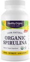 Sane origini Spirulina Organica 500 Mg (certificato organico, certificato Kosher, naturale, non OGM, senza glutine, Superfood Vegan), 720 compresse