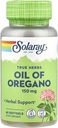 Olio Solaray di origano Supplemento, 150 mg, 60 Conte