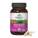 ORGANIC INDIA Shatavari Capsule - Integratore di erbe, Supporta l'equilibrio ormonale, Supporto del sistema immunitario, Vegan, Gluten-Free, USDA Organic, Supporta la salute riproduttiva - 90 Capsule