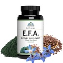 Sistemi di salute ottimali EFA | 1.000 mg da Borage, Flaxseed e olio di alghe | Più sicuro, miscela basata sulle piante | Supplemento acido grasso essenziale | 60 capsule