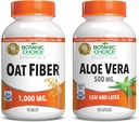 Scelta botanica - Oat & Aloe Vera: Integratore alimentare di fibre e salute digestiva Bundle