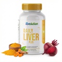 Quotidiano fegato Plus fegato | 60 capsule fegato Cleanse Detox & Support Supplemento con latte Thistle, Dandelion, curcuma, carciofo per migliorare la salute e la riparazione del fegato - Ideale per uso quotidiano