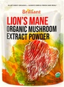 I migliori Lions Mane Mushroom Extract Powder Supplement Organic 228 Servings - Doppio estratto per maggiore potenza - Dissolves in Caffè, tè, succo ecc 8oz