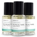 Toenail Fungus Trattamento Extra Resistenza Antifungine Soluzione e Nail Fungus Trattamento per Toenail - Riparazioni Divertimento danneggiato, Giallo, Spesso, Unghie Scolorite - Fingernails - Confezione da 3