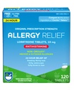 Rite Aid 24 ore Loratadine 10 mg Allergy Relief Tablets, 10mg - 120 Count | Pillole di Allergia Non Dolci, Medicina