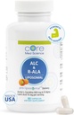 Core Med Scienza Liposomal ALC & R-ALA Supplemento capsule - Acetyl-L-Carnitina (900mg) & R-Alpha Lipoic Acid (75mg) - Promuove Energia & Focus - Supporta la funzione mentale & Memory Cognition (90 Count)