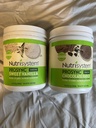 Nutrisystem Nutricrush Probiotic Shakes Chocolate Fudge and Sweet Vanilla Shake Mix - Protein & Probiotics Support Digestive Bust Belly Bloat 2 Containers 16.3 oz. ogni 28 Servings,(Pack of 2)