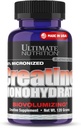 Ultimate Nutrition Polvere monoidrata di creatina non aromatizzata per gli uomini e le donne, 120g - Supplemento di prestazioni di allenamento per la crescita del muscolo e la costruzione di resistenza - Keto-Friendly & Gluten-Free