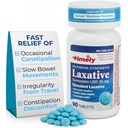 TIME-CAP Los Angeles, INC. Timely - Lassativi Max - 90 Compresse di massima resistenza - 25 mg Sennosides Lassativo - Rilievo di costipazione occasionale, migliori Lassativi per costipazione