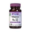 BlueBonnet Nutrition Vitamina B 6 100 mg Vitamine energetiche per le donne e gli uomini - Nervous System Immune & Heart Health Support Supplement - Non-GMO, Vegan, Gluten-Free - 60 capsule vegetali