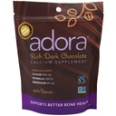 Adora Calcium Supplemento, Cioccolato fondente, Confezione singola - 30 ct