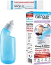 Nasopure Nasal Wash, Little Sampler Kit, “The Nicer Neti Pot” Sinus Wash Kit, Confortevole Nasal Rinse 4 Oz Bottiglia & 4 Salt Packets (3.75 Gr Ciascun), Congestione nasale, Freddo, Allergia, Irrigazione nasale