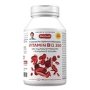 ANDREW LESSMAN Vitamina B12 250 180 capsule - Assorbimento-Protetto Methylcobalamin (Natural Coenzyme Vitamin B12), Essenziale per l'energia e il supporto della stringa, Plus B-Complex, Facile da ingoiare capsule